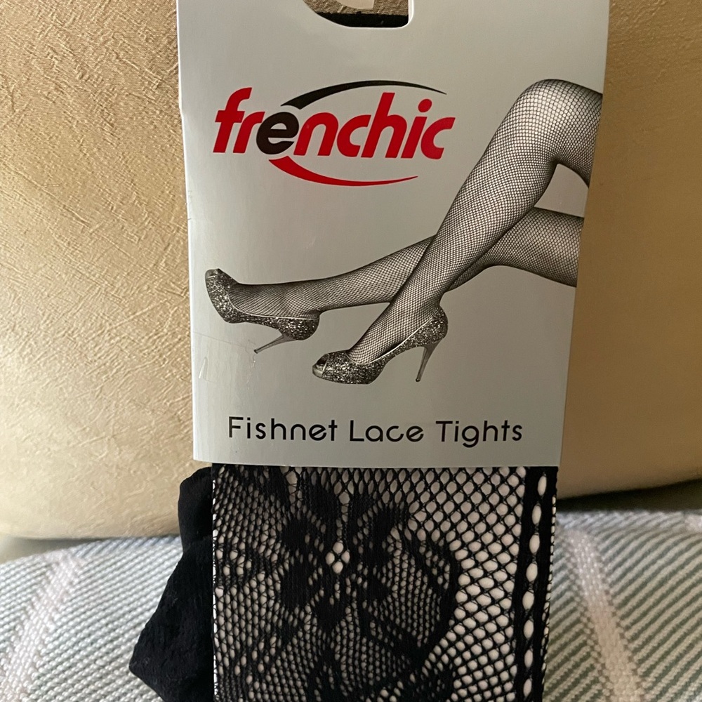 Frenchic Fishnet Lace Tights- NWT